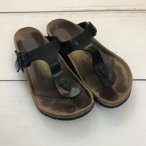 Birkenstock black gizeh Sandal